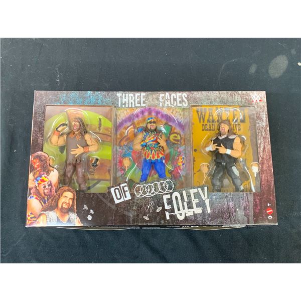 Three Faces of Foley WWE Mattel Action Figure Pack 2023 NEW