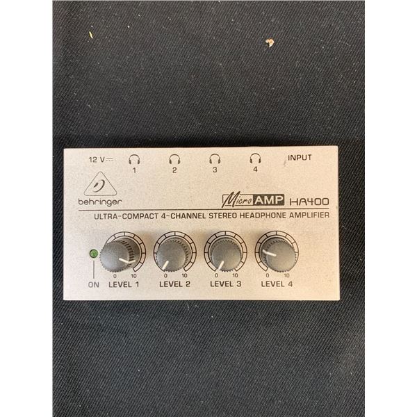 MicroAMP Behringer HA400 Multi-Headset Port
