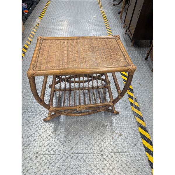 Bamboo Rattan SideTable