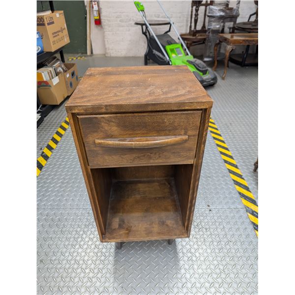 Wooden Nightstand Side Table