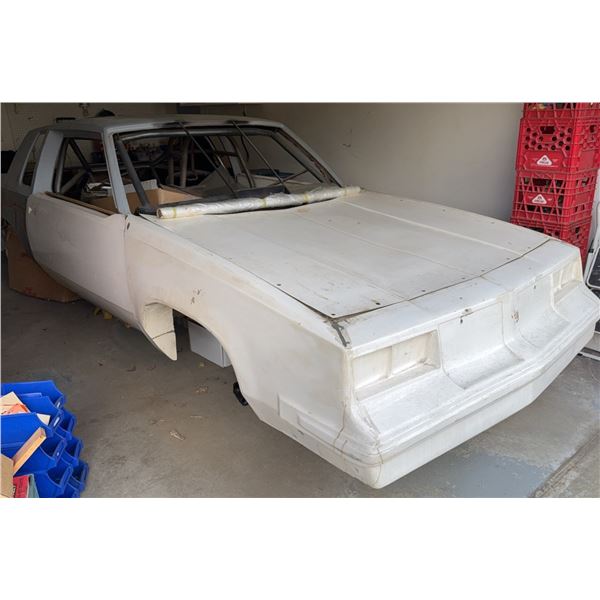 1986 Oldsmobile Cutlass Race Car Chassis with Fibreglass Body Panels