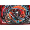 Image 14 : Mac Tools Red Rolling Tool Chest With Assorted Hand Tools and Hardware
