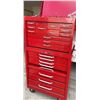 Image 7 : Mac Tools Red Rolling Tool Chest With Assorted Hand Tools and Hardware