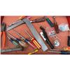 Image 9 : Mac Tools Red Rolling Tool Chest With Assorted Hand Tools and Hardware