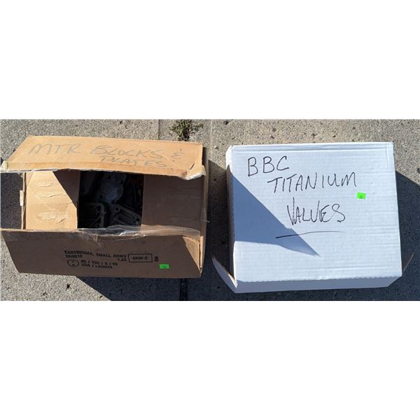 Engine Blocks, Plates, and BBC Titanium Valves