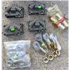 Image 1 : Holley Fuel Inlet Fittings, Valves, and Rod Ends Lot