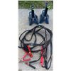 Image 1 : 3-Ton Auto Stands and Two Sets of Jumper Cables