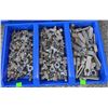 Image 3 : Metal Mechanical Linkages and Fasteners in Blue Bins