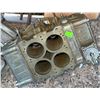 Image 2 : Holley 4-Barrel Carburetor Parts Lot with Fuel Bowls and Hardware