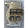 Image 3 : Holley 4-Barrel Carburetor Parts Lot with Fuel Bowls and Hardware
