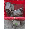 Image 2 : Holley Carburetors Lot of Two in Red Plastic Crate