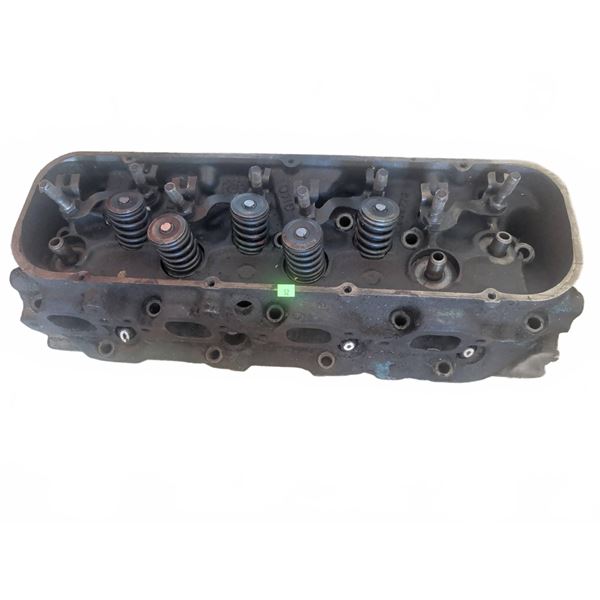 GM Cast Iron Cylinder Head GM4T Marked 348T12 for GMC