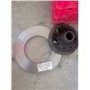 Image 3 : Automotive Engine Connecting Rods, Pistons, and Metal Flywheel Ring