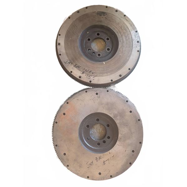 Steel Flywheels, Marked 'INT BAL CHEV'