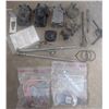 Image 2 : Holley Carburetor Parts Lot with Linkage, Gaskets, and Components