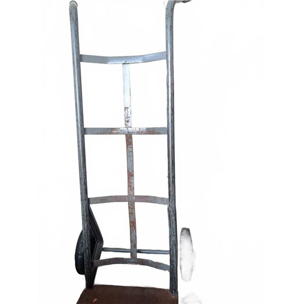 Metal Hand Truck and Set of Steel Shelf Panels