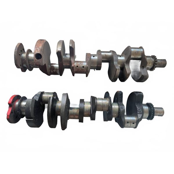 Cast Iron Engine Crankshafts with Timing Gears