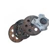 Image 1 : Automotive Engine Parts Assortment: Flywheels, Connecting Rods, Brackets