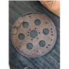 Image 6 : Automotive Engine Parts Assortment: Flywheels, Connecting Rods, Brackets