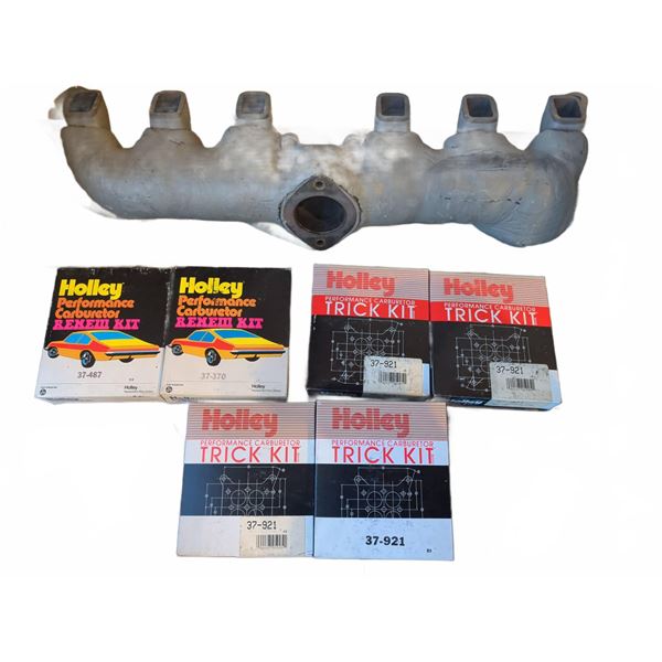 Holley Performance Carburetor Rebuild and Trick Kits with Intake Manifold 572390-1