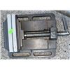 Image 3 : Tools: Two Hand Saws, Battery Charger, Bench Vise, Tie Down Straps