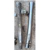 Image 3 : Chrome Motorcycle Exhaust Header and Muffler Pipe Set