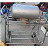 Image 1 : Portable Air Tank with Metal Cart and Hose