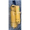 Image 2 : Heavy Equipment Engine Starter Motor Yellow Painted