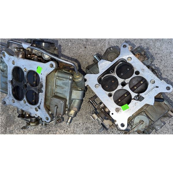 Four-Barrel Carburetors with Dual Feed Fuel Inlets