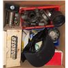 Image 4 : B&M Filter Service Kit, Moroso Box, Engine Parts, Hose Clamps, and Miscellaneous Automotive Items