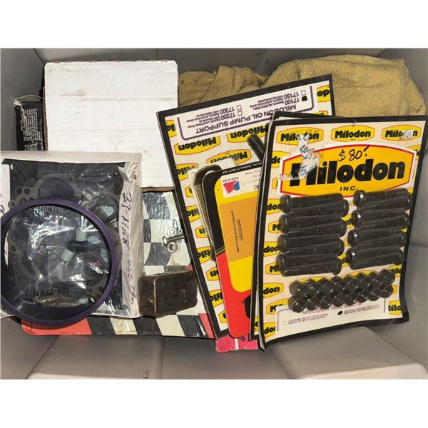 Milodon Engine Fastener Kits and Assorted Engine Gasket Set