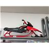 Image 1 : Red and Black Ride-On Kids Snow Sled