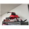 Image 2 : Red and Black Ride-On Kids Snow Sled