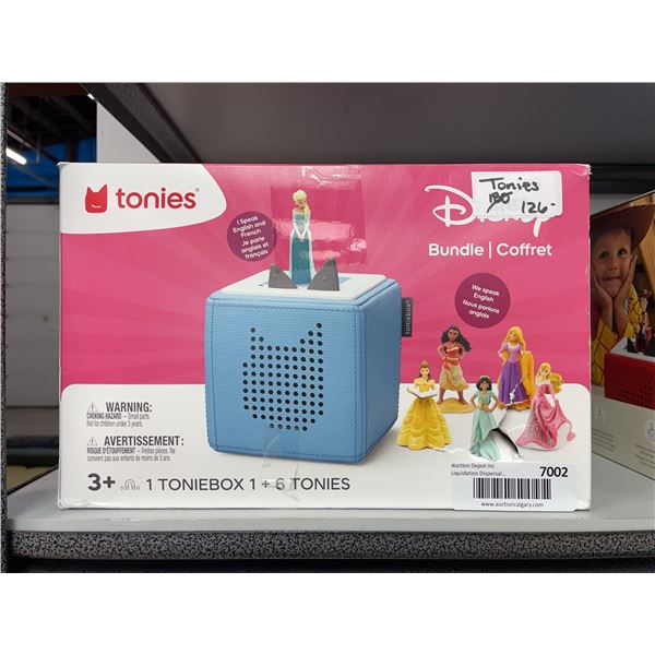 Tonies Disney Bundle: Toniebox + 6 Disney Tonies