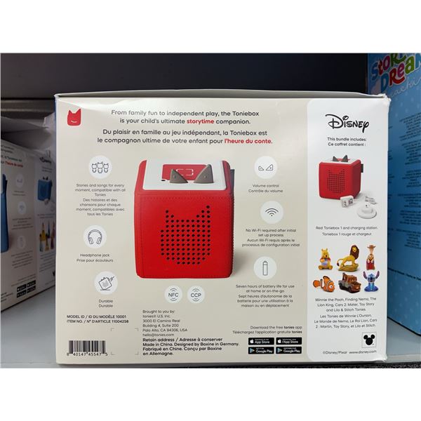 Tonies Disney Bundle Toniebox with 6 Tonies