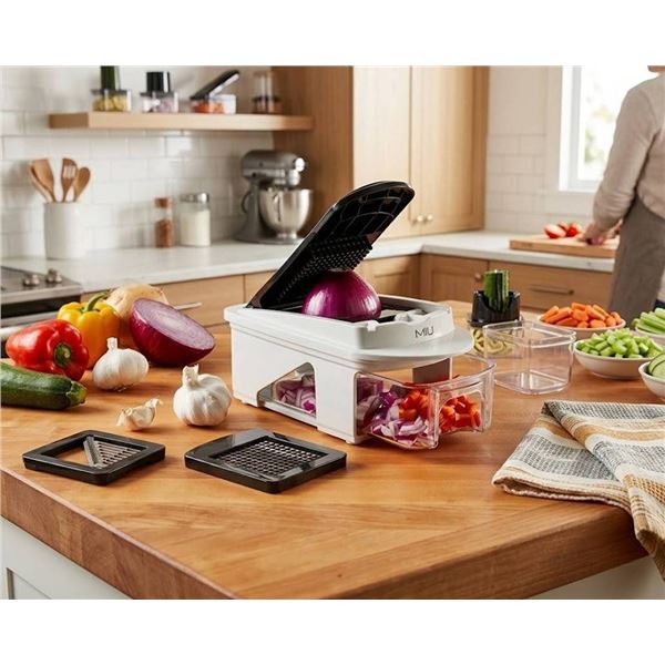 MIU Vegetable Chopper and Slicer Set, 11 Piece