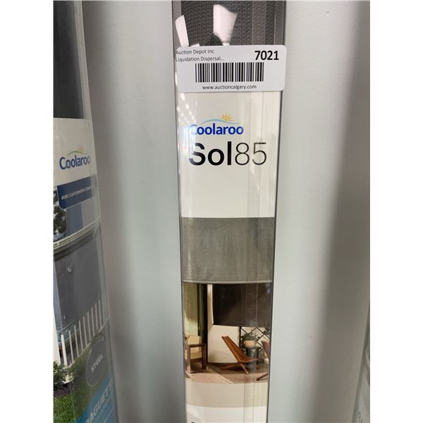 Coolaroo Sol85 Outdoor Roller Shade 244 x 244 cm
