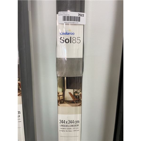 Coolaroo Sol85 Outdoor Roller Shade 244x244 cm