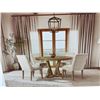 Image 3 : Flexsteel 5-Piece Dining Set with Upholstered Chairs