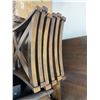 Image 3 : 7 Piece Wooden Dining Table Set with Chairs !NO HARDWARE!