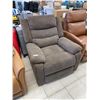 Image 1 : Brown Fabric Recliner Chair 34x30x40 Inch