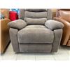 Image 2 : Brown Fabric Recliner Chair 34x30x40 Inch