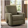Image 1 : True Innovations Fabric Swivel Glider Recliner Chair