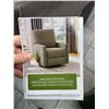 Image 2 : True Innovations Fabric Swivel Glider Recliner Chair