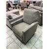 Image 4 : True Innovations Fabric Swivel Glider Recliner Chair