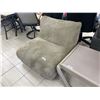 Image 1 : Beige Corduroy Lounge Chair 36x36x28 Inches