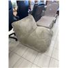 Image 3 : Beige Corduroy Lounge Chair 36x36x28 Inches