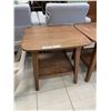Image 3 : Wood Coffee Table and Two End Tables Set