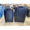 Image 6 : 2 Black Hard Shell Suitcases With Wheels