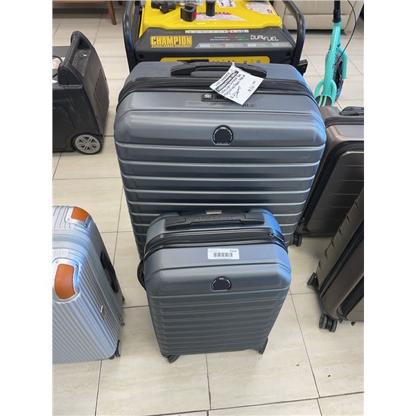 Delsey Paris 2-Piece Grey Suitcase Set